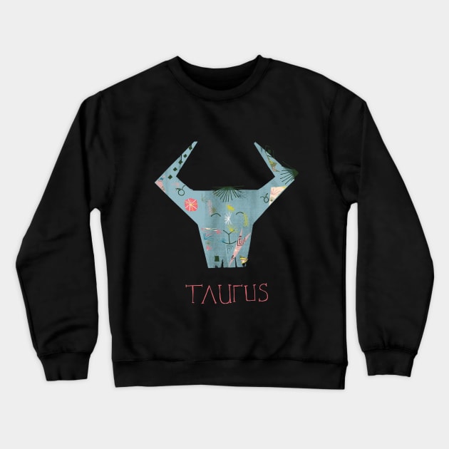 taurus Crewneck Sweatshirt by nosheendesigns